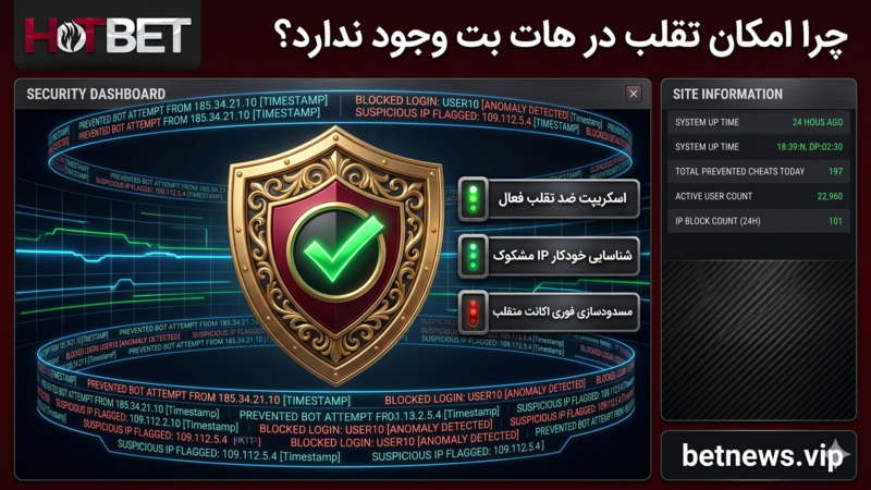 چرا امکان تقلب در این سایت شرط بندی وجود ندارد؟