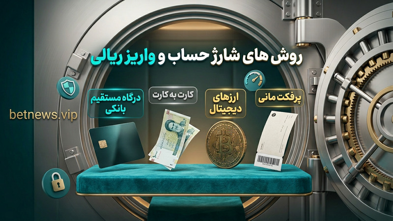 راهنمای روش های شارژ حساب و واریز ریالی